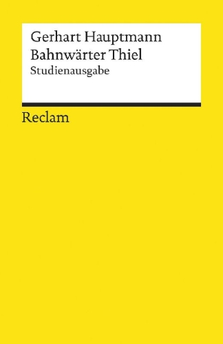 Buchcover und Innenansicht für das Buch: Bahnwärter Thiel