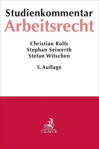 Buchcover und Innenansicht für das Buch: Arbeitsrecht