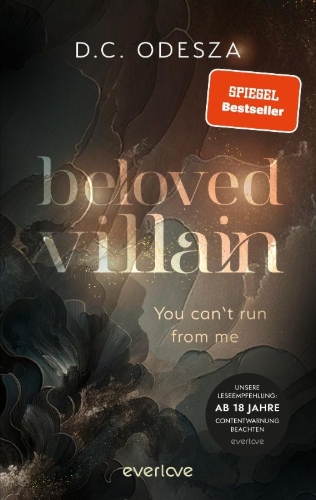 Buchcover und Innenansicht für das Buch: Beloved Villain - You can't run from me