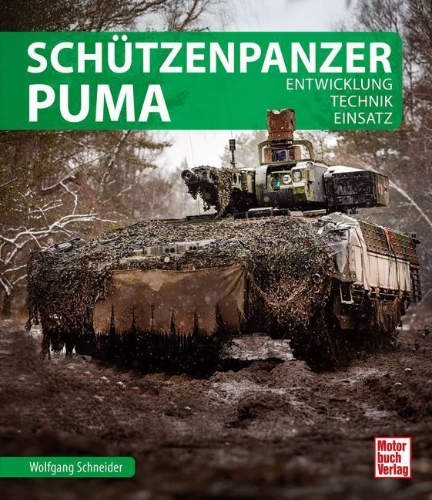 Buchcover und Innenansicht für das Buch: Schützenpanzer Puma