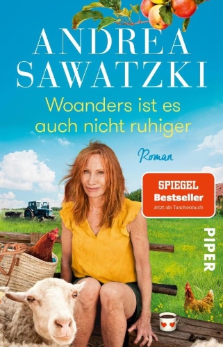 Buchcover und Innenansicht für das Buch: Woanders ist es auch nicht ruhiger