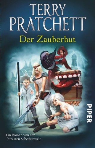 Buchcover und Innenansicht für das Buch: Sourcery