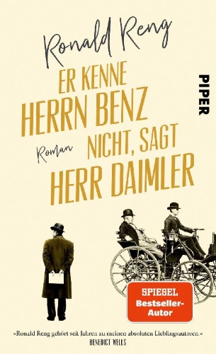 Buchcover und Innenansicht für das Buch: Er kenne Herrn Benz nicht, sagt Herr Daimler