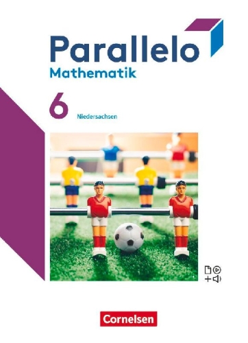 Buchcover und Innenansicht für das Buch: Parallelo 6. Schuljahr. Niedersachsen - Schülerbuch