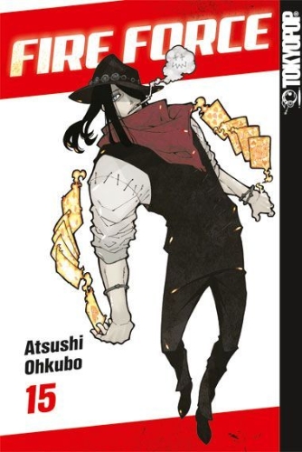 Buchcover und Innenansicht für das Buch: Fire Force 15