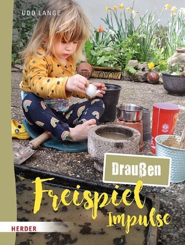 Buchcover und Innenansicht für das Buch: Freispiel-Impulse: für draußen