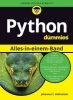 Buchcover und Innenansicht für das Buch: Python Alles-in-einem-Band für Dummies