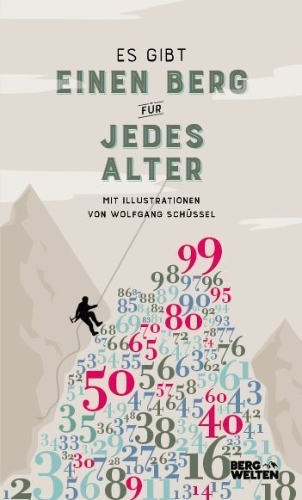 Buchcover und Innenansicht für das Buch: Es gibt einen Berg für jedes Alter