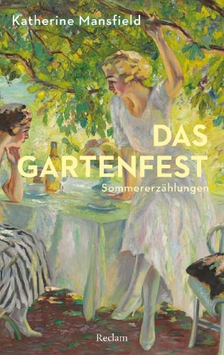 Buchcover und Innenansicht für das Buch: Das Gartenfest. Sommererzählungen
