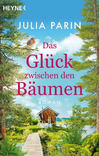 Buchcover und Innenansicht für das Buch: Das Glück zwischen den Bäumen