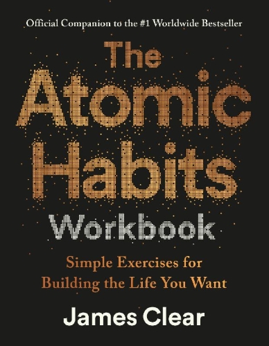 Buchcover und Innenansicht für das Buch: The Atomic Habits Workbook