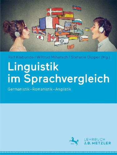 Buchcover und Innenansicht für das Buch: Linguistik im Sprachvergleich