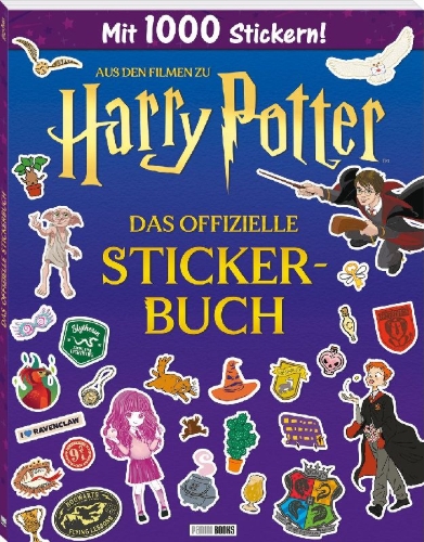 Buchcover und Innenansicht für das Buch: Harry Potter: Sticker Magic