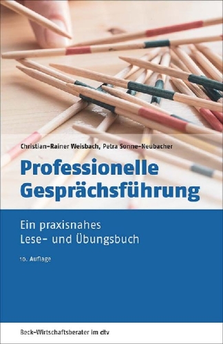 Buchcover und Innenansicht für das Buch: Professionelle Gesprächsführung