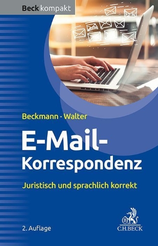 Buchcover und Innenansicht für das Buch: E-Mail-Korrespondenz