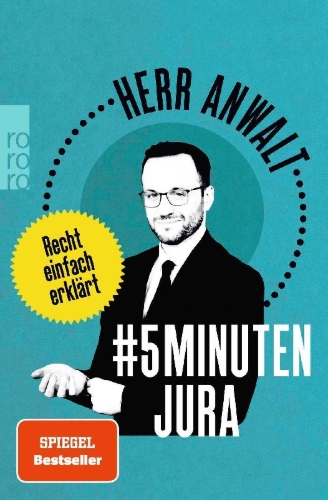 Buchcover und Innenansicht für das Buch: #5MinutenJura