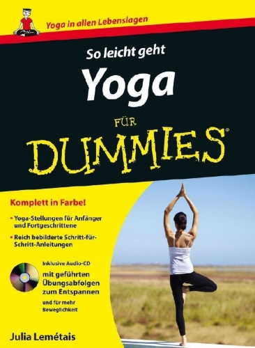 Buchcover und Innenansicht für das Buch: So leicht geht Yoga für Dummies