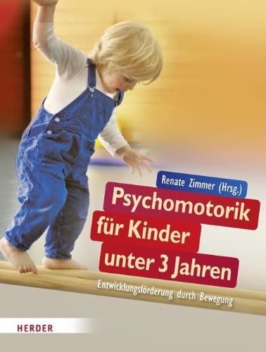 Buchcover und Innenansicht für das Buch: Psychomotorik für Kinder unter 3 Jahren