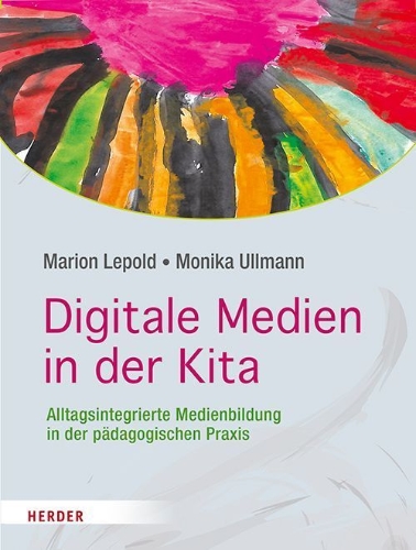 Buchcover und Innenansicht für das Buch: Digitale Medien in der Kita