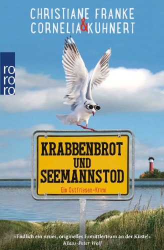 Buchcover und Innenansicht für das Buch: Krabbenbrot und Seemannstod
