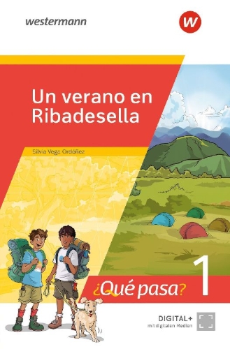 Buchcover und Innenansicht für das Buch: ¿Qué pasa? 1. Lektüre