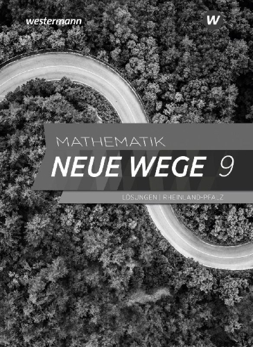 Buchcover und Innenansicht für das Buch: Mathematik Neue Wege SI 9. Arbeitsheft mit Lösungen. Für Rheinland-Pfalz