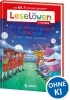 Buchcover und Innenansicht für das Buch: Leselöwen 1. Klasse - Ein galaktisch gutes Fußballspiel