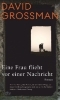 Buchcover und Innenansicht für das Buch: Eine Frau flieht vor einer Nachricht