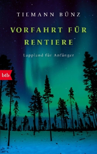 Buchcover und Innenansicht für das Buch: Vorfahrt für Rentiere