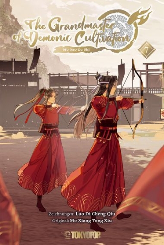 Buchcover und Innenansicht für das Buch: The Grandmaster of Demonic Cultivation - Mo Dao Zu Shi 07 (Manhua)