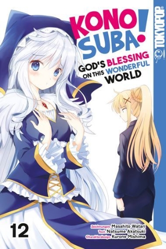 Buchcover und Innenansicht für das Buch: Konosuba! God's Blessing On This Wonderful World! 12