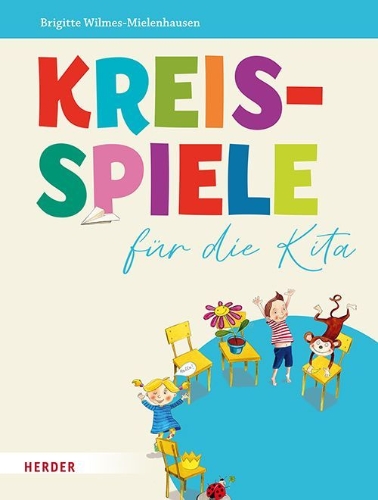 Buchcover und Innenansicht für das Buch: Kreisspiele für die Kita
