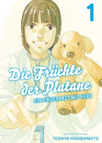 Buchcover und Innenansicht für das Buch: Die Früchte der Platane - Ein Kinderarzt mit Herz 01