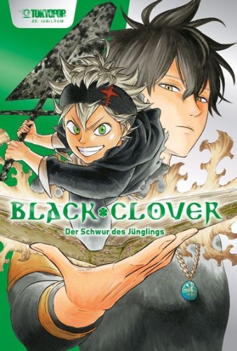 Buchcover und Innenansicht für das Buch: Jubiläumsedition: Black Clover 01