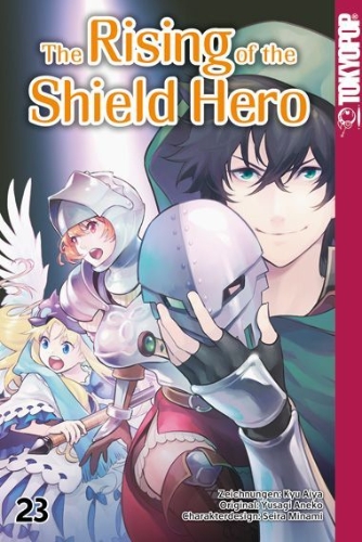 Buchcover und Innenansicht für das Buch: The Rising of the Shield Hero 23