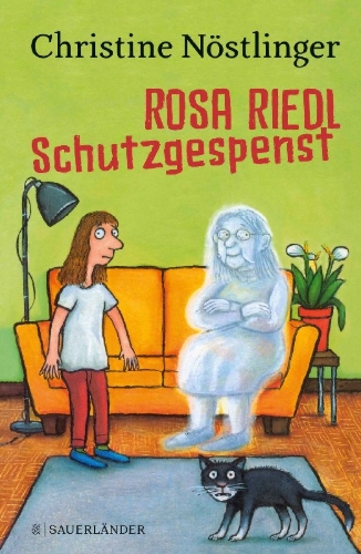 Buchcover und Innenansicht für das Buch: Rosa Riedl Schutzgespenst