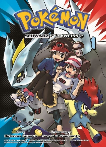 Buchcover und Innenansicht für das Buch: Pokémon Schwarz 2 und Weiss 2