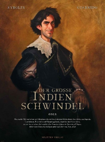 Buchcover und Innenansicht für das Buch: Der große Indienschwindel
