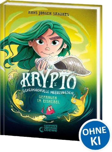 Buchcover und Innenansicht für das Buch: Sandnes, H: Krypto - Geheimnisvolle Meereswesen (Band 4) - G
