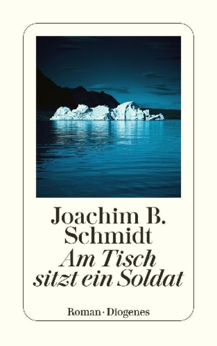 Buchcover und Innenansicht für das Buch: Am Tisch sitzt ein Soldat