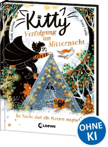 Buchcover und Innenansicht für das Buch: Kitty and the Treetop Chase