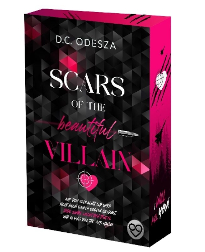Buchcover und Innenansicht für das Buch: SCARS of the beautiful VILLAIN