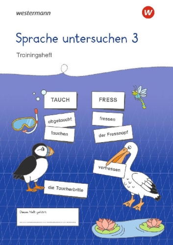 Buchcover und Innenansicht für das Buch: Westermann Unterrichtsmaterialien Grundschule. Sprache untersuchen 3