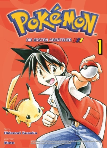 Buchcover und Innenansicht für das Buch: Pokémon: Die ersten Abenteuer 01
