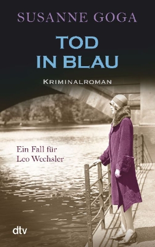 Buchcover und Innenansicht für das Buch: Tod in Blau