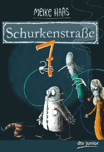 Buchcover und Innenansicht für das Buch: Schurkenstraße 7