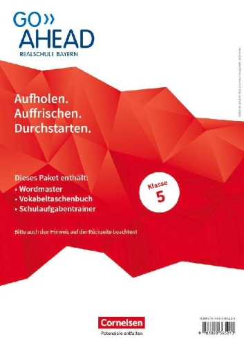 Buchcover und Innenansicht für das Buch: Go Ahead - Realschule Bayern 2017 - 5. Jahrgangsstufe