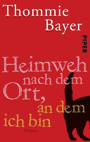 Buchcover und Innenansicht für das Buch: Heimweh nach dem Ort, an dem ich bin