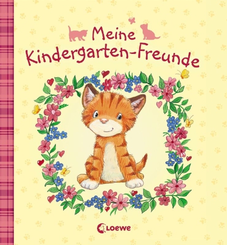 Buchcover und Innenansicht für das Buch: Meine Kindergarten-Freunde (Kätzchen)