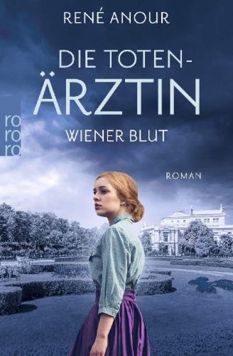Buchcover und Innenansicht für das Buch: Die Totenärztin: Wiener Blut